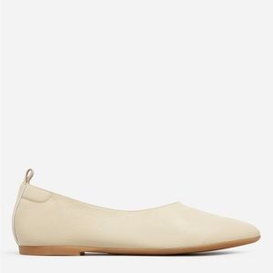 Everlane Leather Day Glove in Cream 7.5